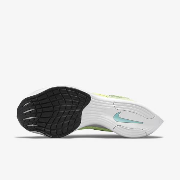 Women's Nike ZoomX Vaporfly Next% 2 Road Racing Running Shoes Black / Metal Gold / White | NK614GIL