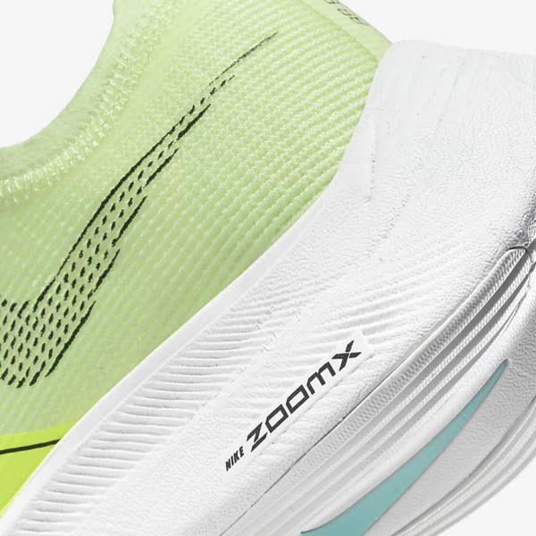 Women's Nike ZoomX Vaporfly Next% 2 Road Racing Running Shoes Black / Metal Gold / White | NK614GIL