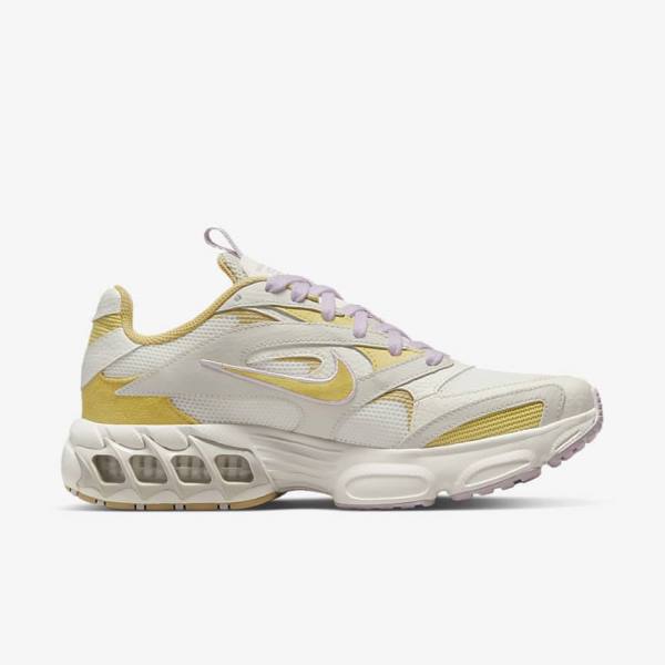 Women's Nike Zoom Air Fire Sneakers Light Beige | NK306NWC