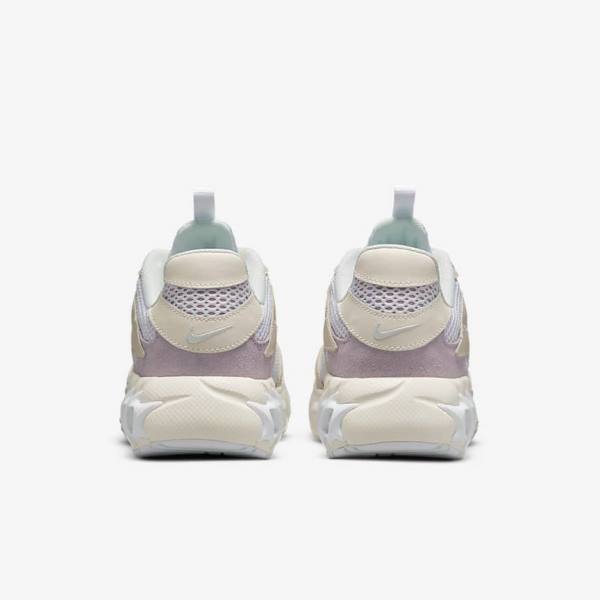 Women's Nike Zoom Air Fire Sneakers White / Purple / White | NK840XZD