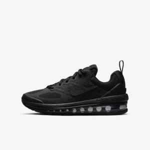 Kids' Nike Air Max Genome Older Walking Shoes Black / Dark Grey | NK915RWH