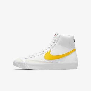 Kids' Nike Blazer Mid 77 Older Sneakers White | NK978AQO