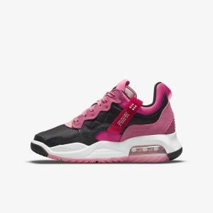 Kids' Nike Jordan MA2 Older Jordan Shoes Black / Pink / Coral | NK568PRG