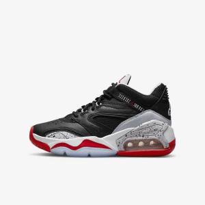 Kids' Nike Jordan Point Lane Older Jordan Shoes Black / Grey / White / Red | NK694NTD