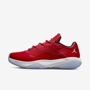 Men's Nike Air Jordan 11 CMFT Low Jordan Shoes Red / Black / White | NK804TGA