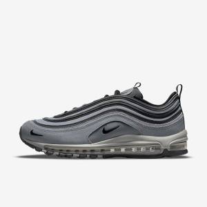 Men's Nike Air Max 97 Sneakers Grey / Dark Grey / Black | NK107OKD