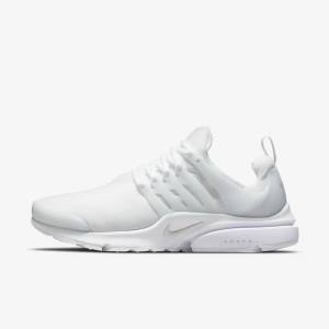 Men's Nike Air Presto Sneakers White / Platinum | NK386YVJ