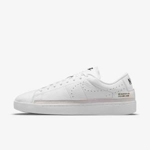 Men's Nike Blazer Low X Sneakers White / Light Brown / Black | NK527TMD