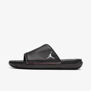 Men's Nike Jordan Play Slides Black / Red | NK143ANV