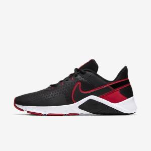 Men's Nike Legend Essential 2 Training Shoes Black / Red / White | NK674YEP