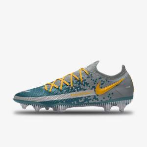 Men's Nike Phantom GT Elite By You Custom Firm Ground Football Shoes Multicolor | NK394TMS