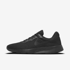 Men's Nike Tanjun Sneakers Black | NK425KJS