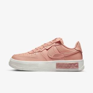 Women's Nike Air Force 1 Fontanka Sneakers White / Red Pink / Light | NK914HZV