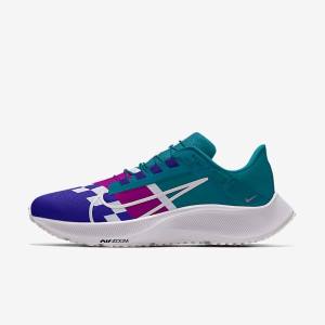 Women's Nike Air Zoom Pegasus 38 By You Road Running Shoes Multicolor | NK485XAS