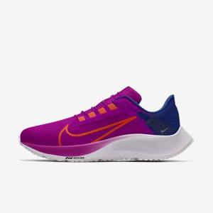 Women's Nike Air Zoom Pegasus 38 By You Road Running Shoes Multicolor | NK793SDE