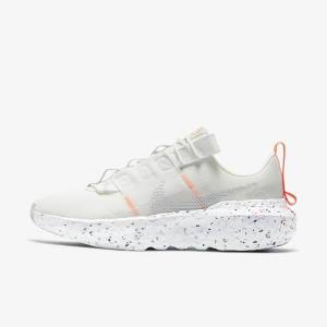 Women's Nike Crater Impact Sneakers White / Platinum / Grey | NK895YNO