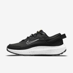 Women's Nike Crater Remixa Sneakers Black / Dark Grey / White | NK146UWM