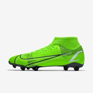 Women's Nike Mercurial Superfly 8 Academy By You Custom Football Shoes Multicolor | NK215ESI