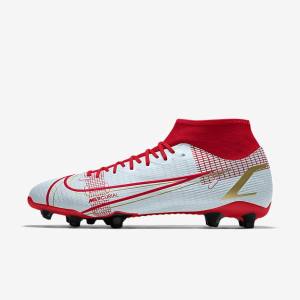 Women's Nike Mercurial Superfly 8 Academy By You Custom Football Shoes Multicolor | NK546OJL