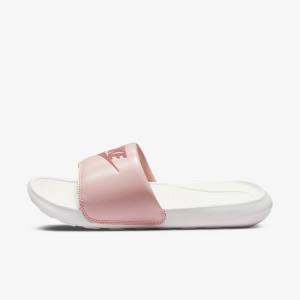 Women's Nike Victori One Slides Orange / Light | NK810NSU